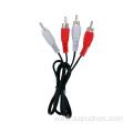 1-to-3 Video Cable Audio Lines TV RCA Line